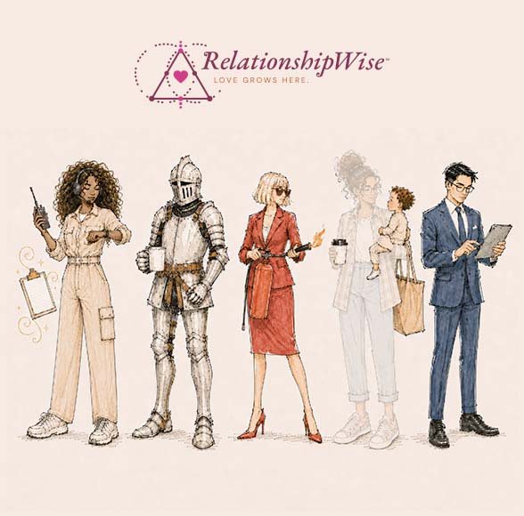 The five Protective Patterns: Air Traffic Controller, Escape Artist, Fire Alarm, Harmony Hustler and Scorekeeper
